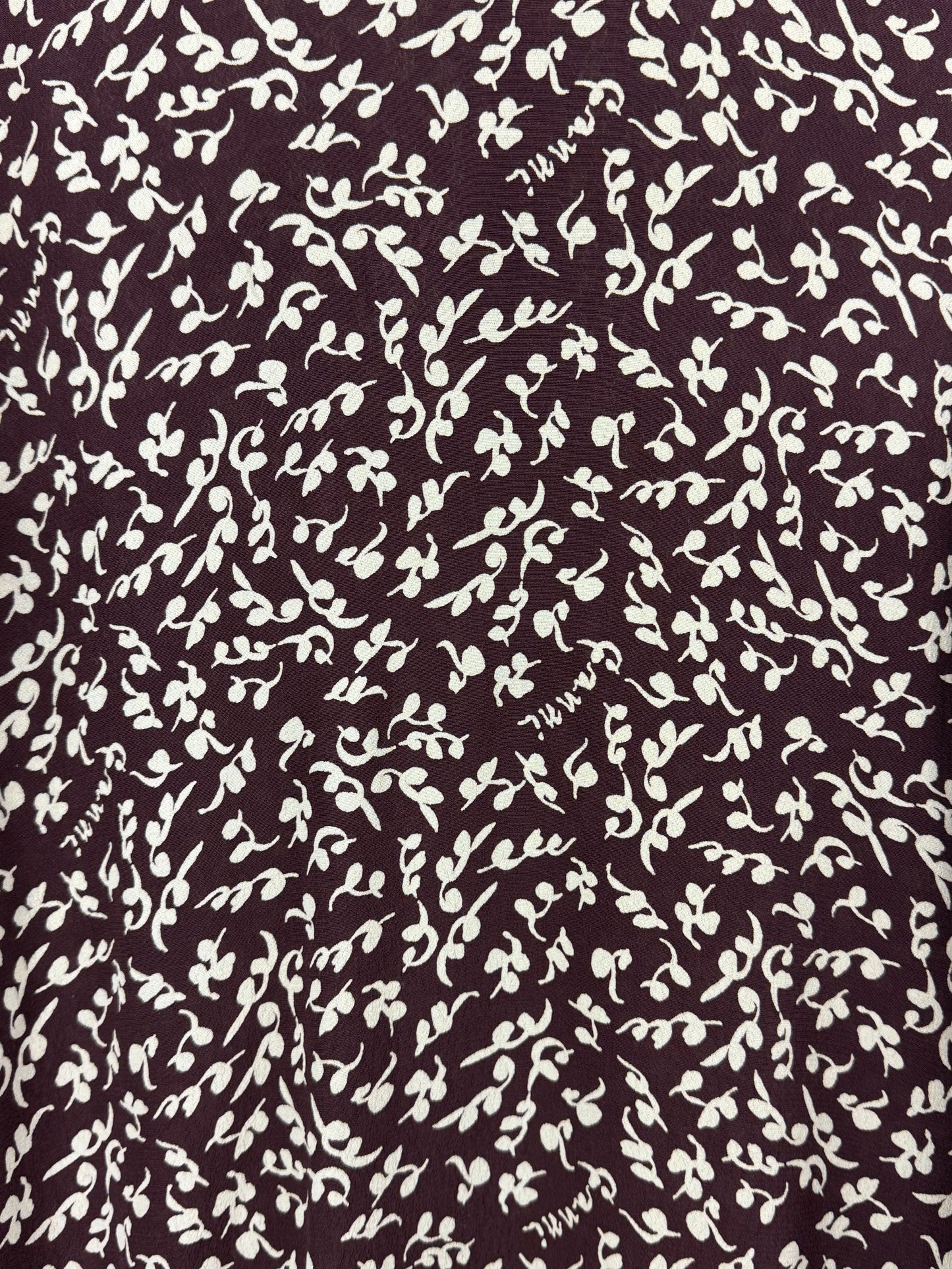 Ganni Brown Floral Dress