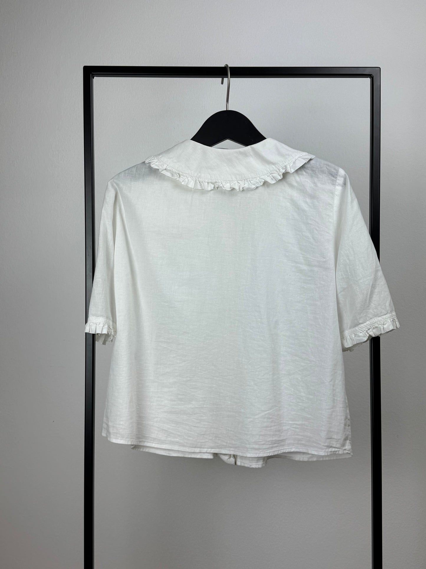 Rodebjer White Collar Blouse