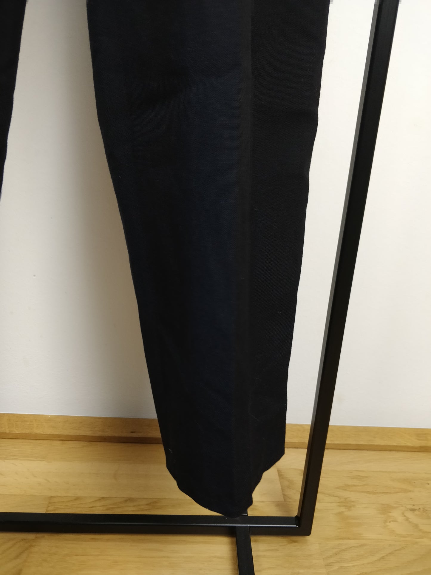 Black Wool Pant