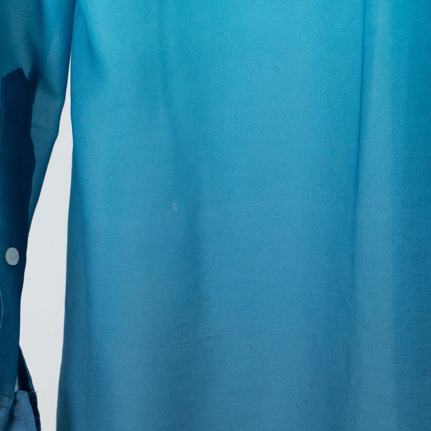 Bluish Silk Shirt