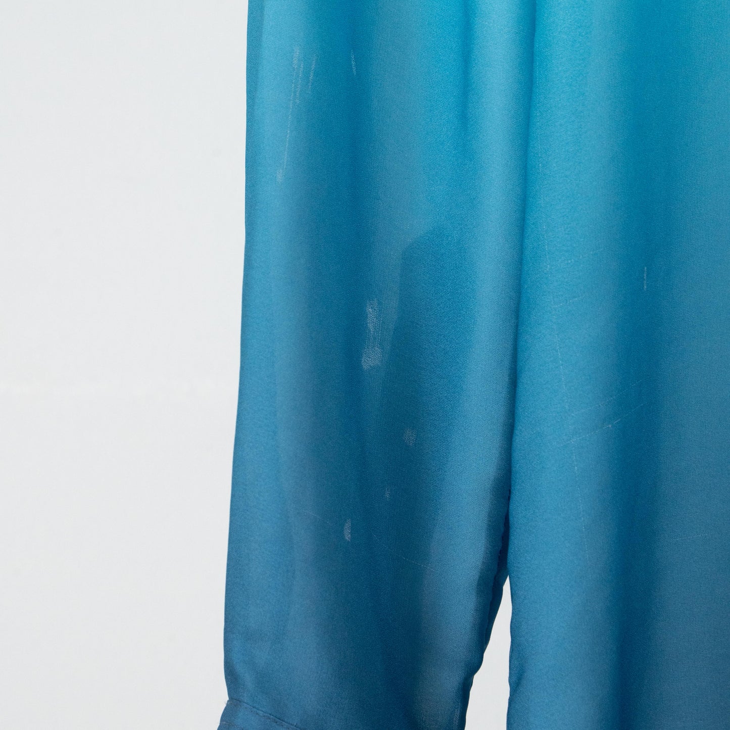 Bluish Silk Shirt