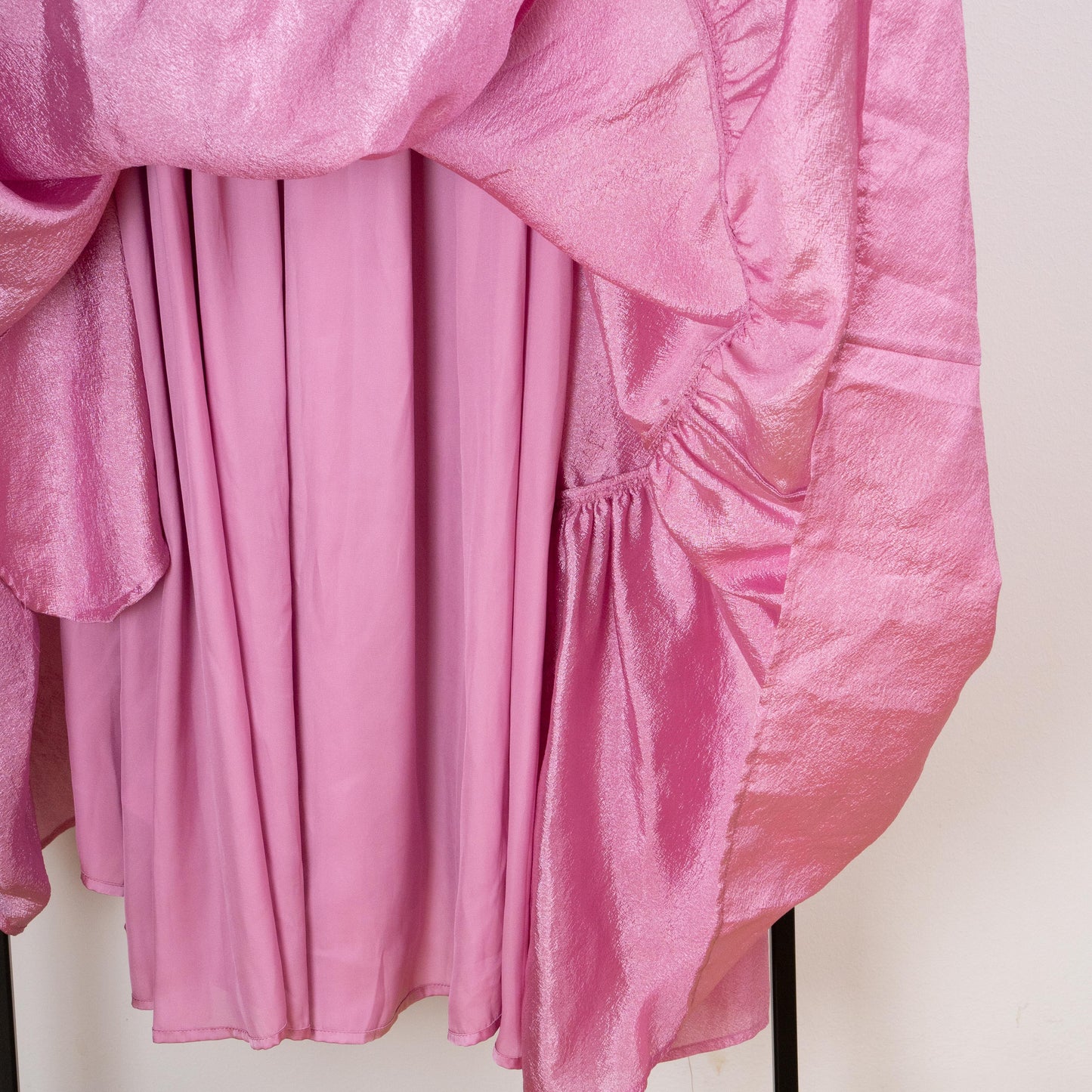 Serena Tiered Hammered Dress