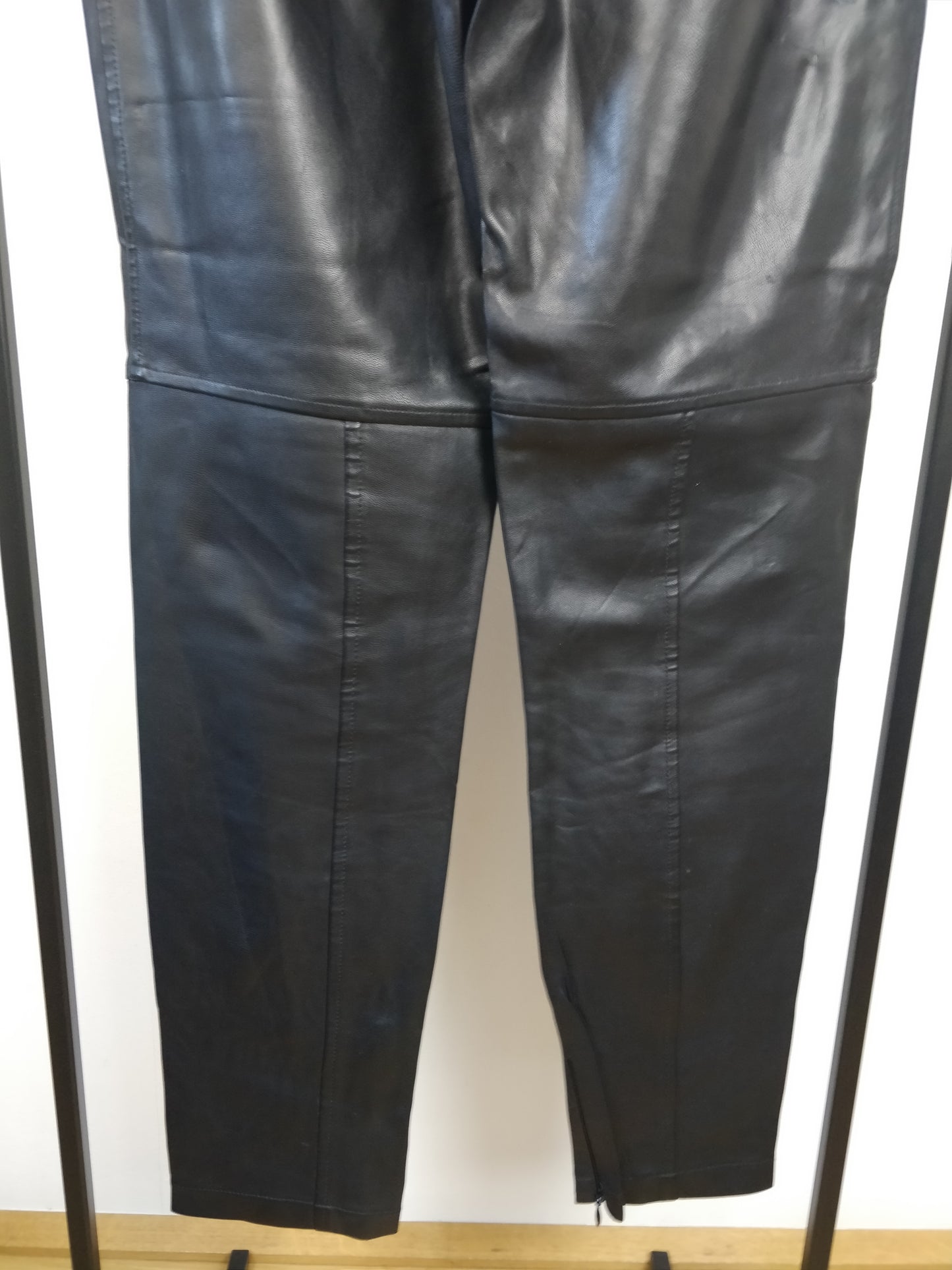 Black Leather Pant
