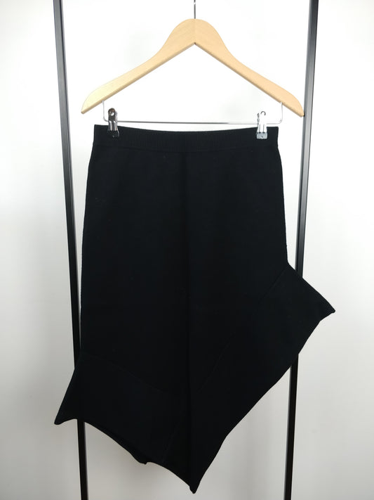 Wool Asymmetric Skirt