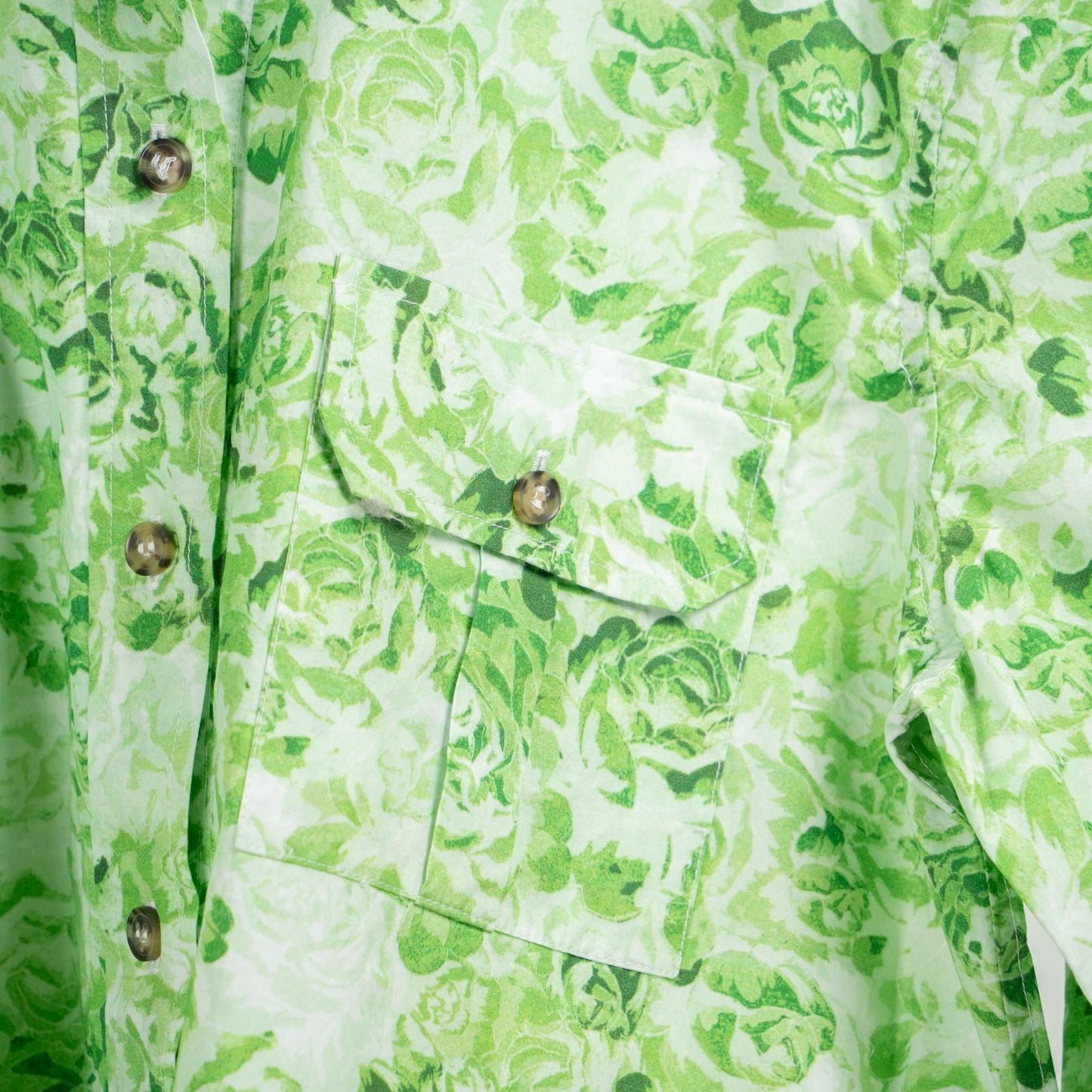 Floral Print Poplin shirt