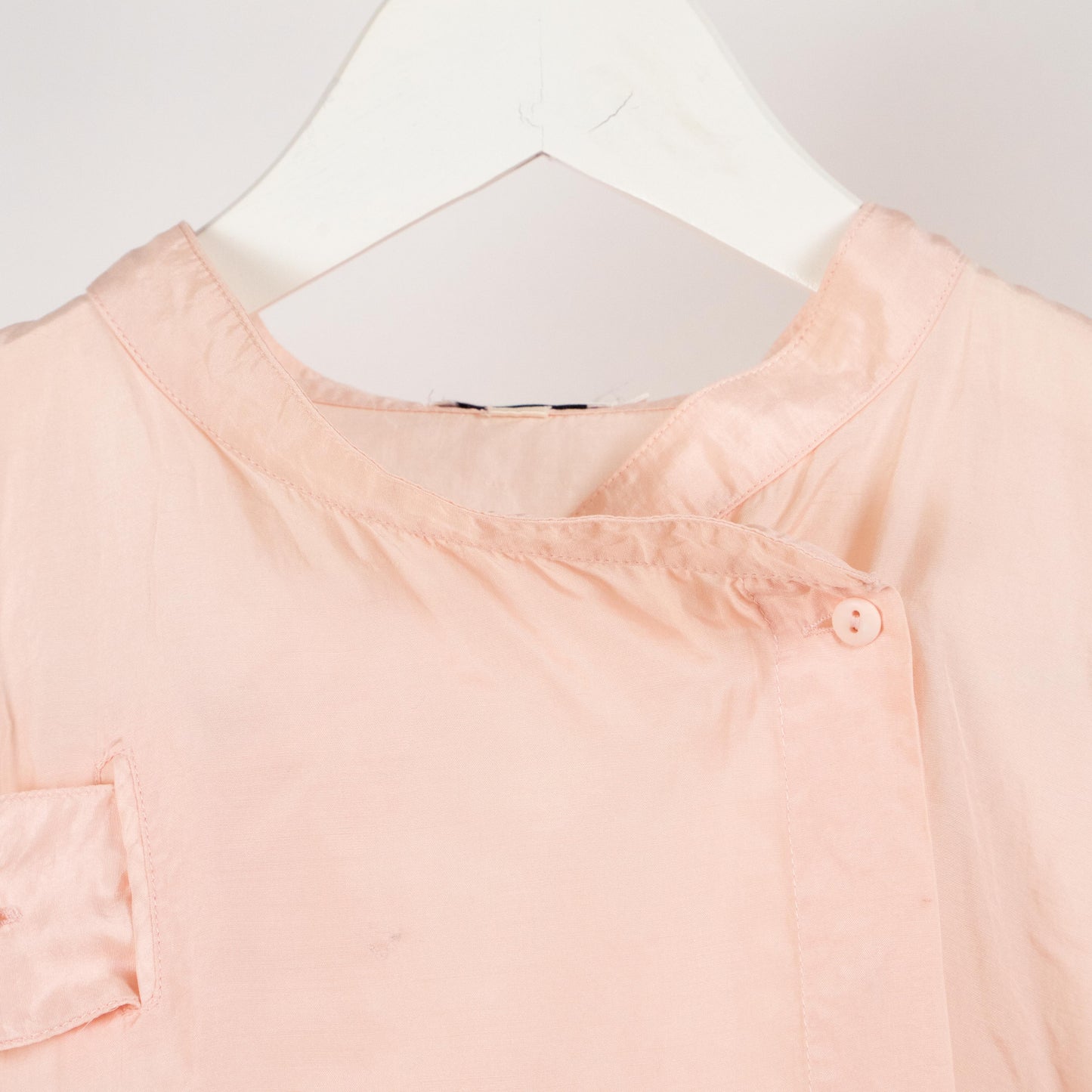Vintage Rose Silk Shirt