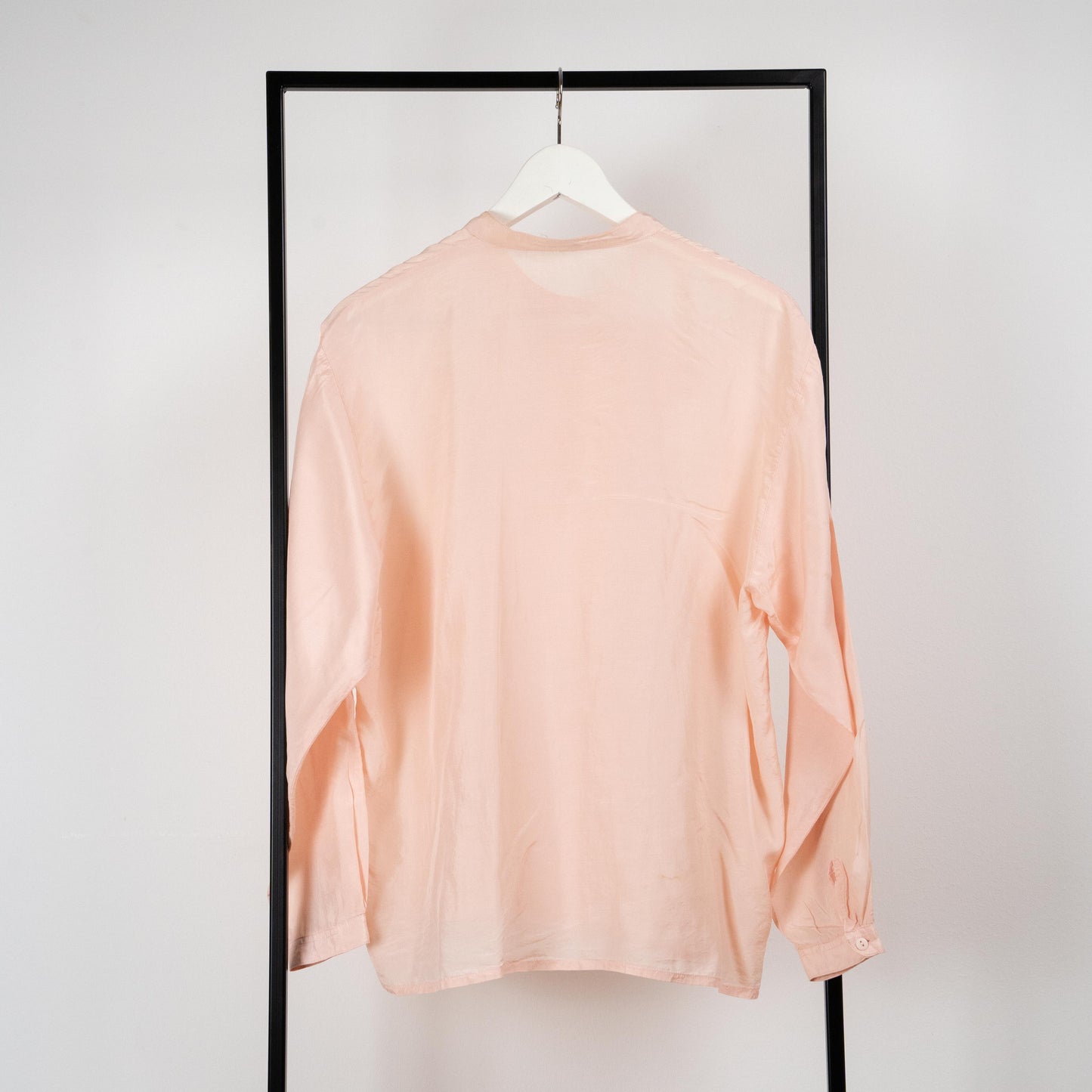 Vintage Rose Silk Shirt