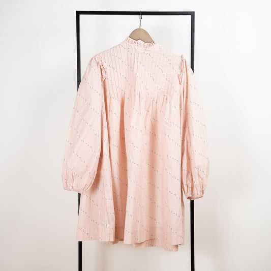 Pink Poplin Dress